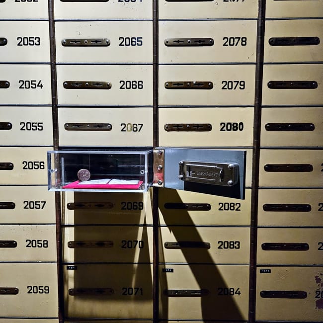 Open display compartment with numbered panels at turkey’s ankara economic independence museum