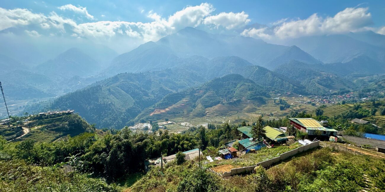 Vietnam, View in Sa Pa