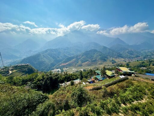 Vietnam, View in Sa Pa
