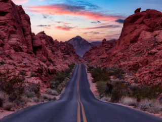 Destinations: USA, Road in somewhere