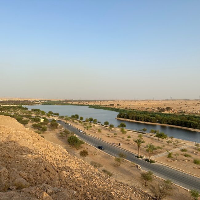 Saudi Arabia, Riyadh Al-Hayer Park Lake