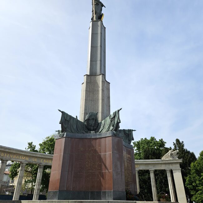 Austria, Vienna Red Army Monument