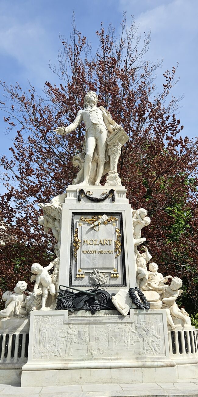 Austria, Vienna Mozart statue