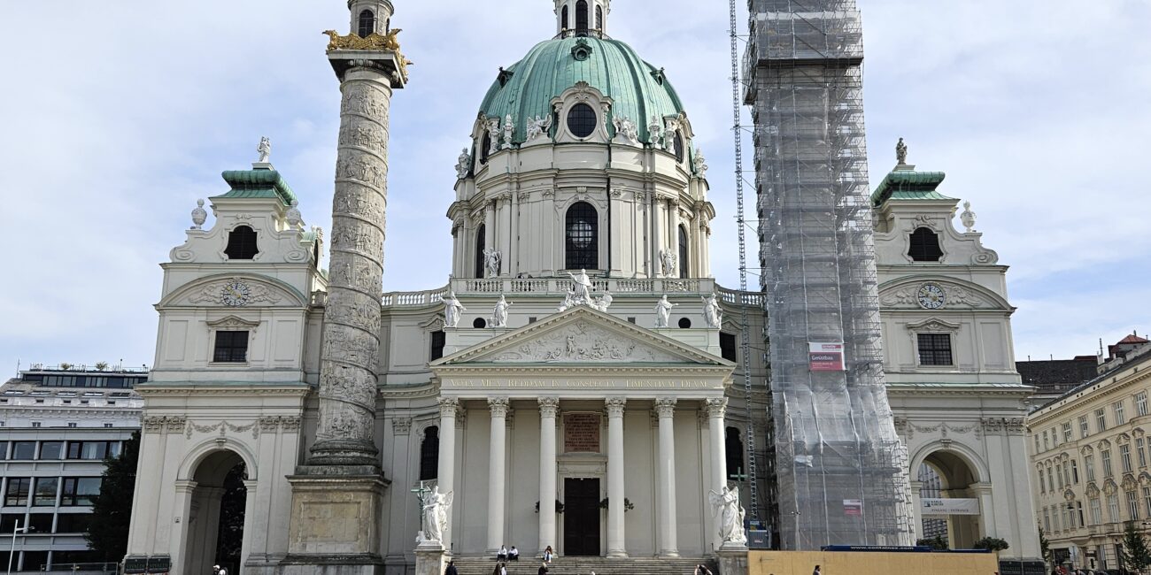 Austria, Vienna St. Charles Church