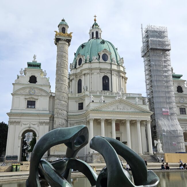 Austria, Vienna St. Charles Church