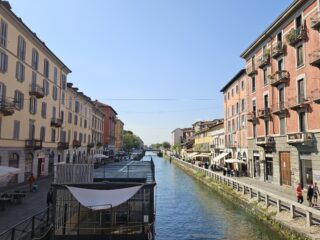 Italy, Milano Naviglio Grande