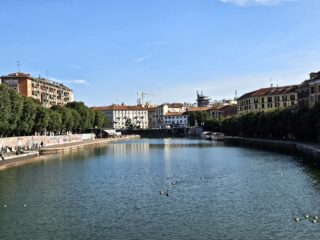 Italy, Milano Naviglio Grande