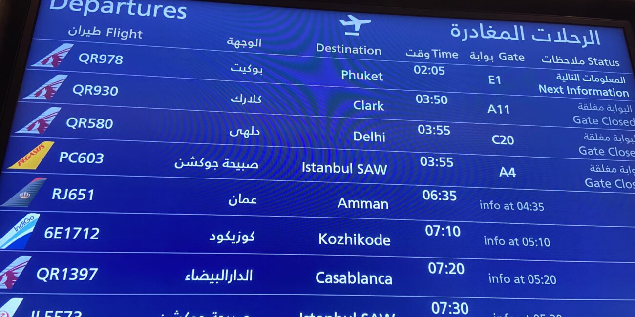 Flight delayed, Article photo in airport