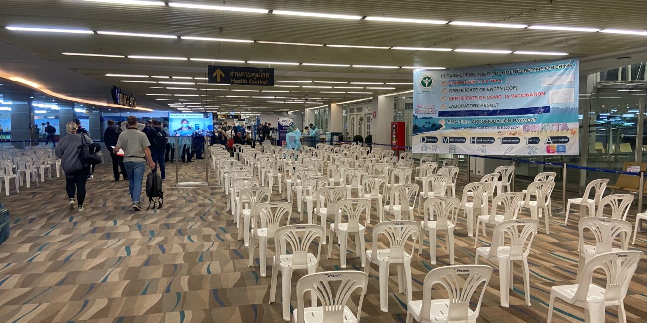 Flight delayed, Article photo in COVID Airport