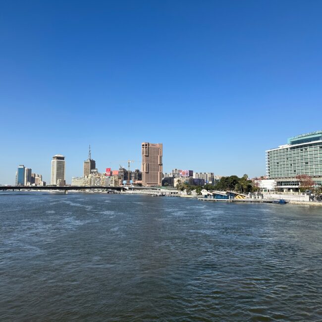Egypt, Cairo Qasr El Nil Bridge