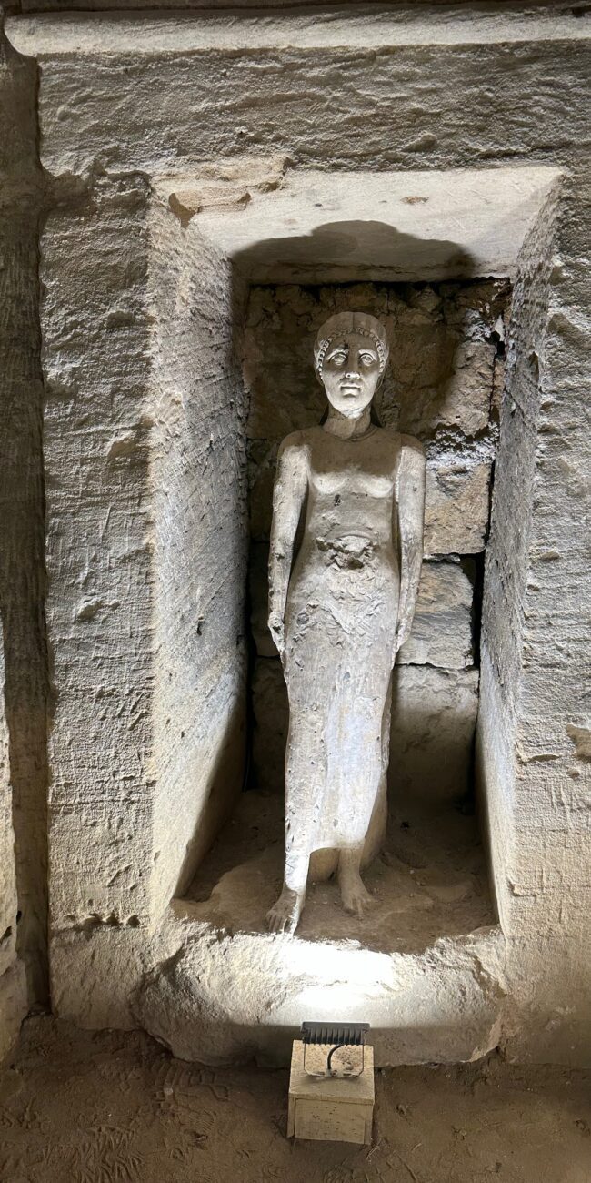 Egypt, Alexandria Catacombs of Kom el Shoqafa