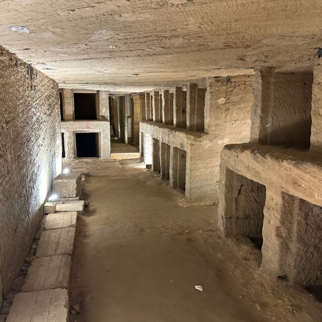 Egypt, Alexandria Catacombs of Kom el Shoqafa