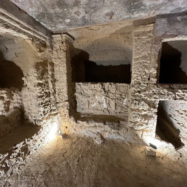Egypt, Alexandria Catacombs of Kom el Shoqafa