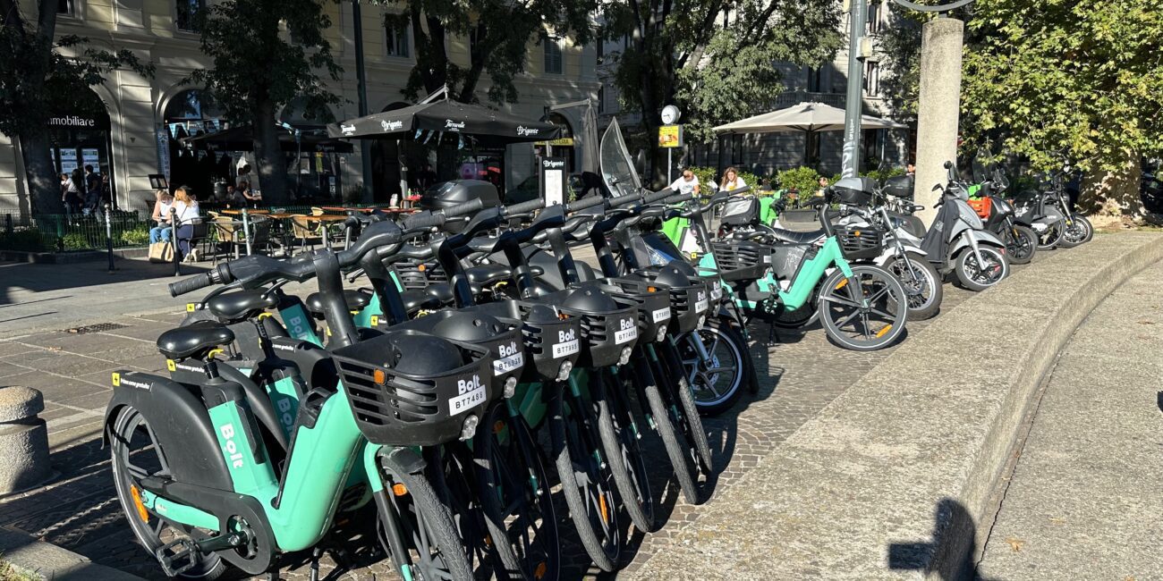 Italy, Milan Micro-mobility