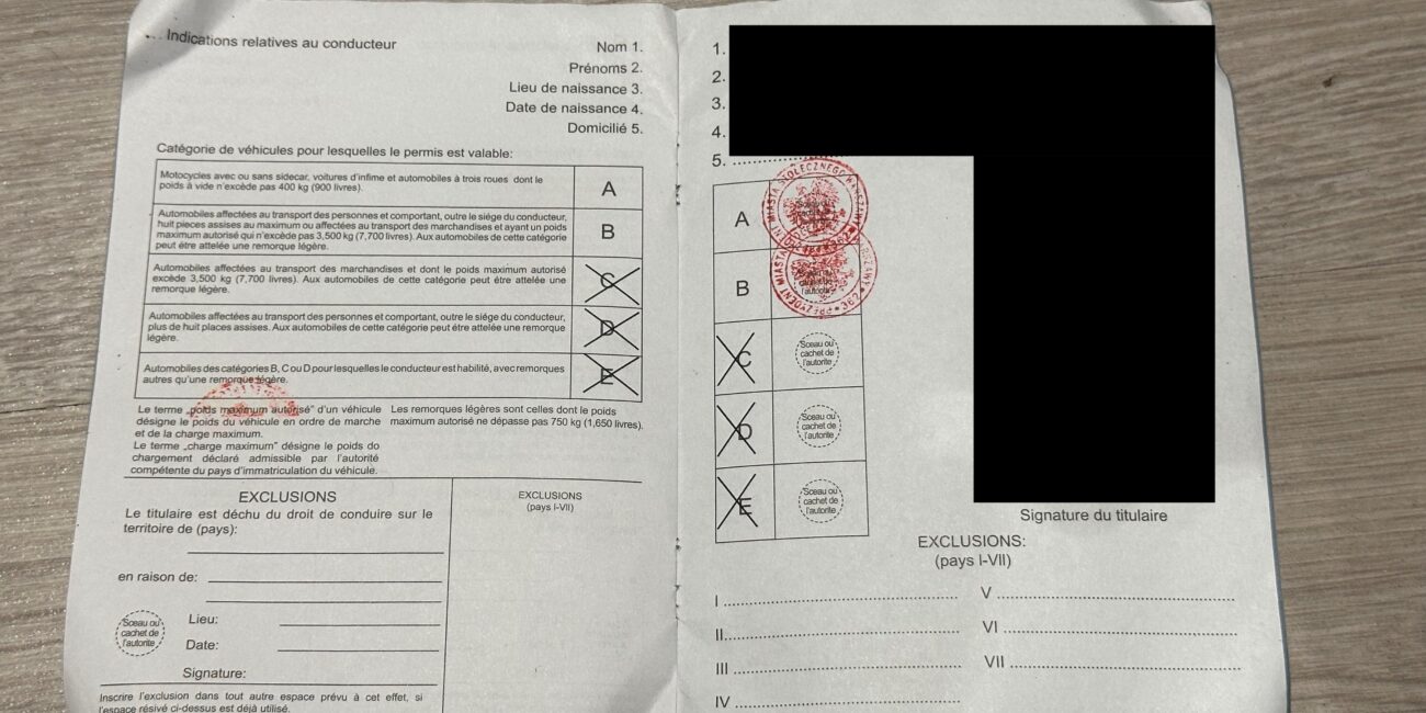 International Driving Permit, 1949 Convention