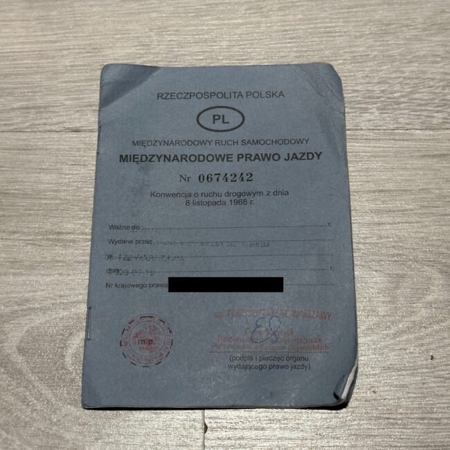 International Driving Permit, 1968 Convention