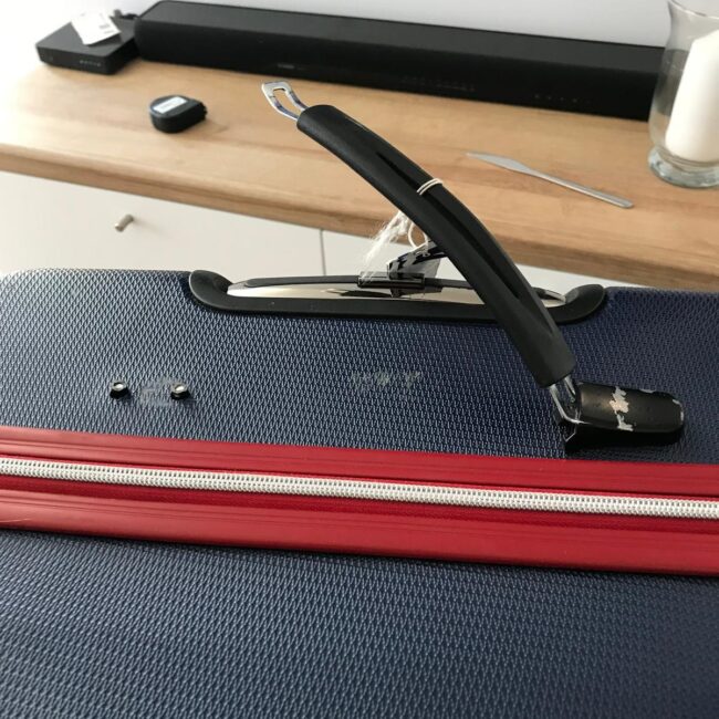 Damaged luggage