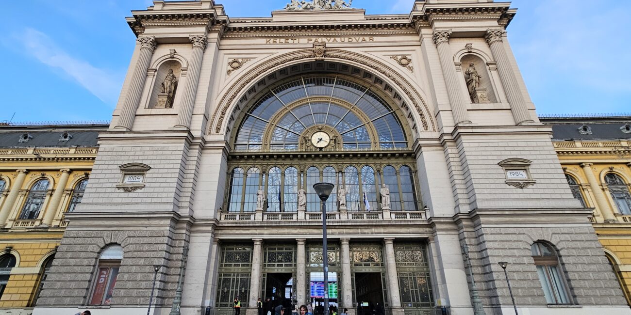 Hungary, Budapest Main train station