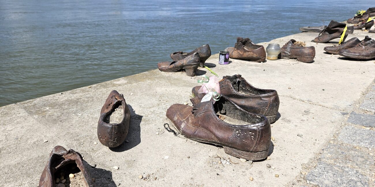 Hungary, Budapest Shoes on the Danube Bank