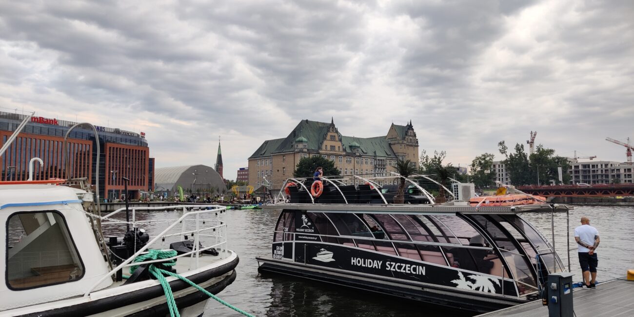Poland, Szczecin Piast Boulevard