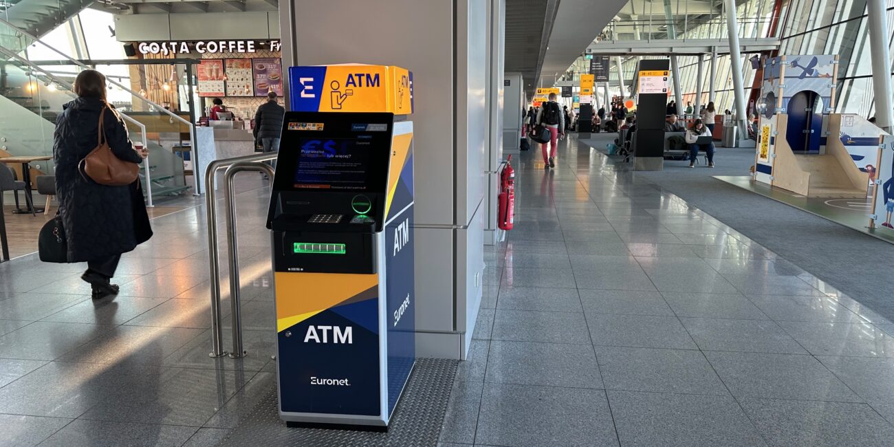 Poland, Warsaw ATM
