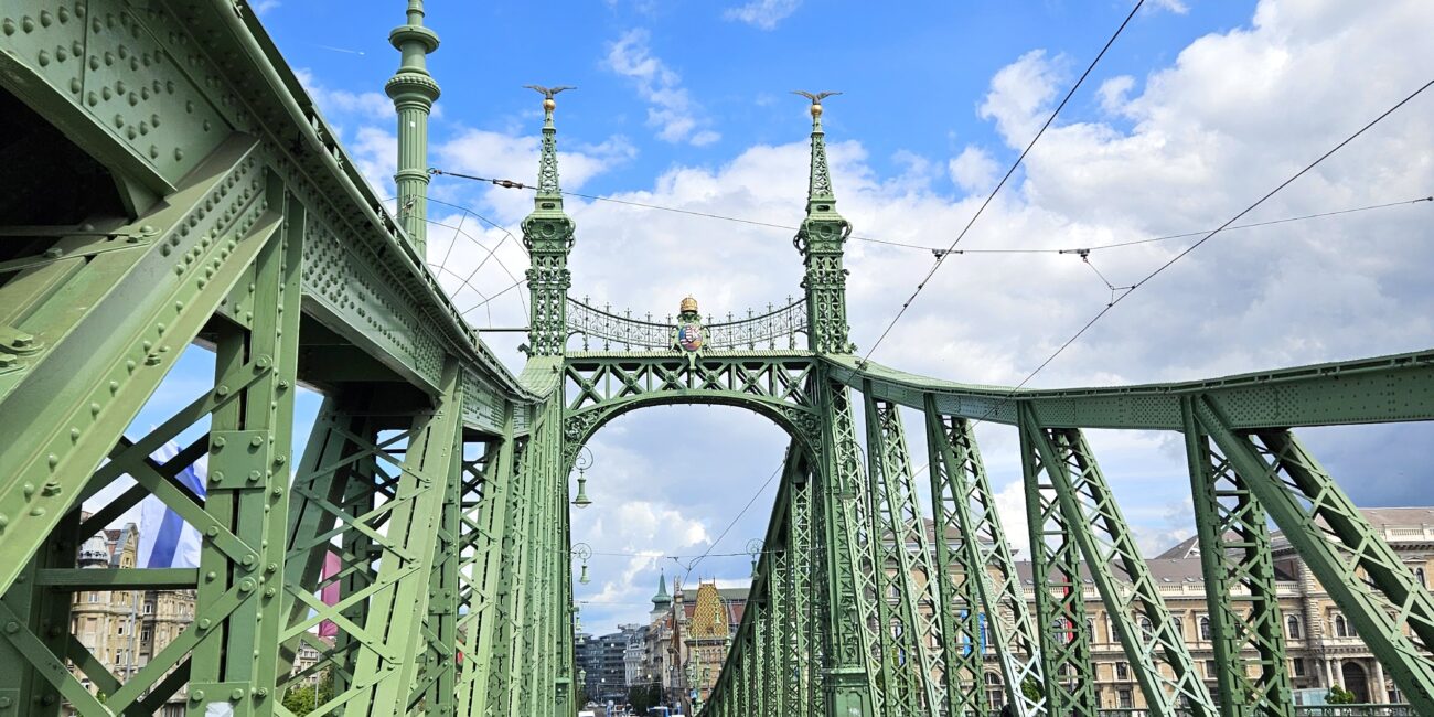 Hungary, budapest liberty bridge
