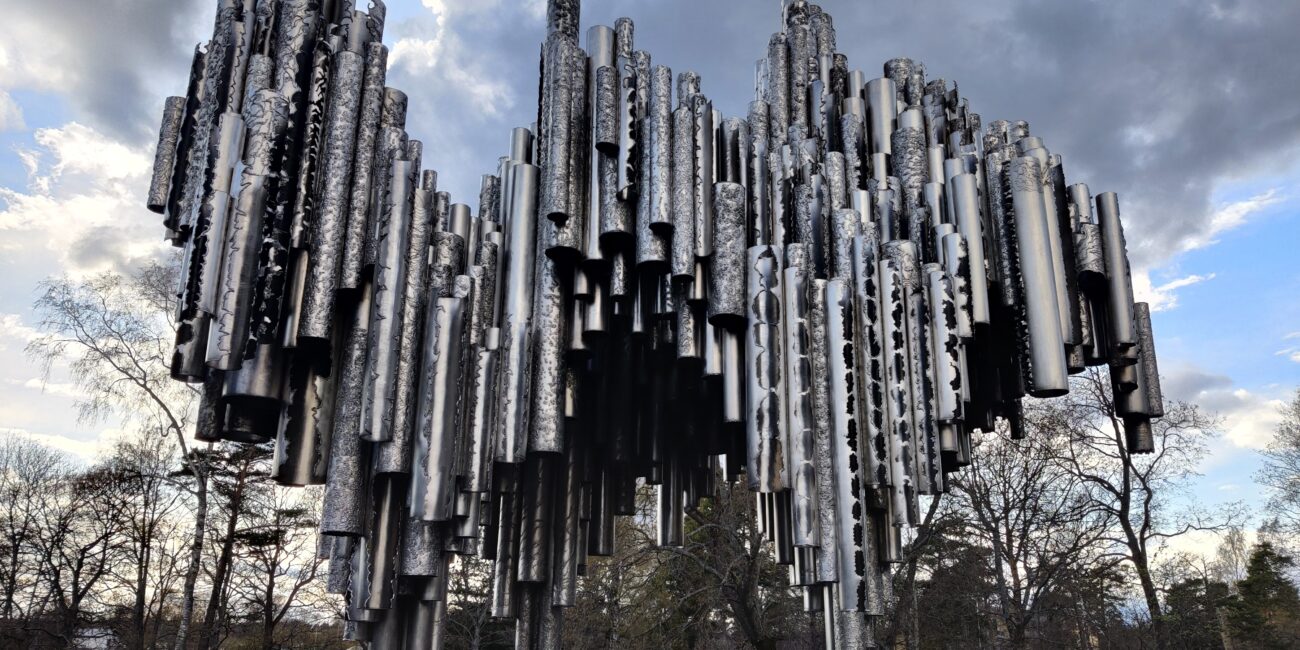 Finland, Helsinki Sibelius monument
