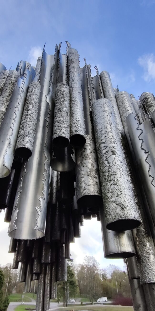 Finland, Helsinki Sibelius monument