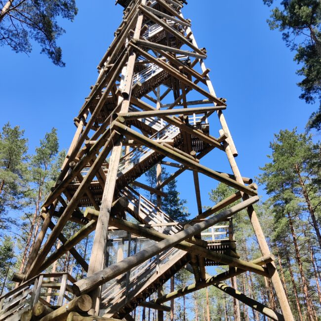 Latvia, Riga Bumbu Hill Firewatch Tower
