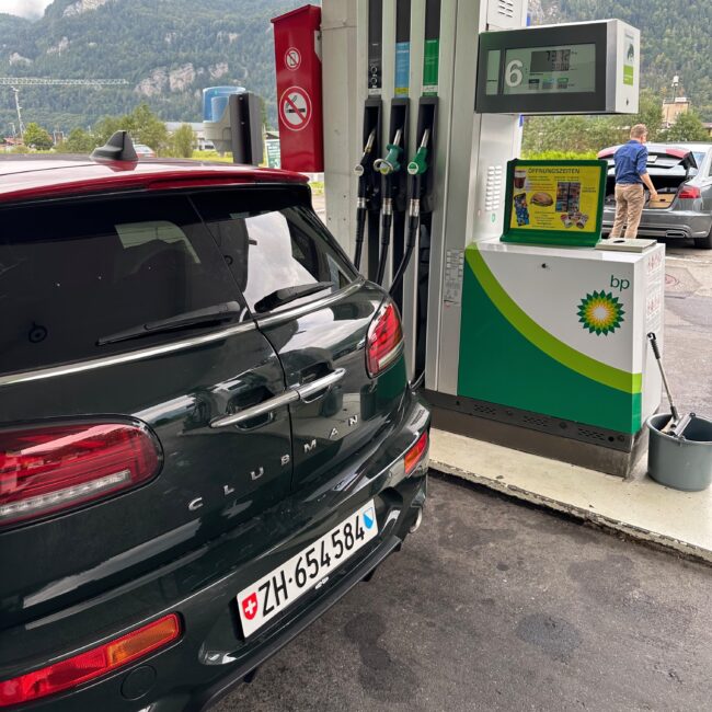 Switzerland, Interlaken Car