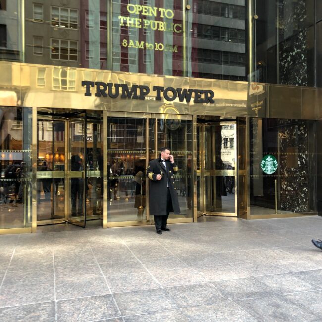 USA, New York City Trump Tower