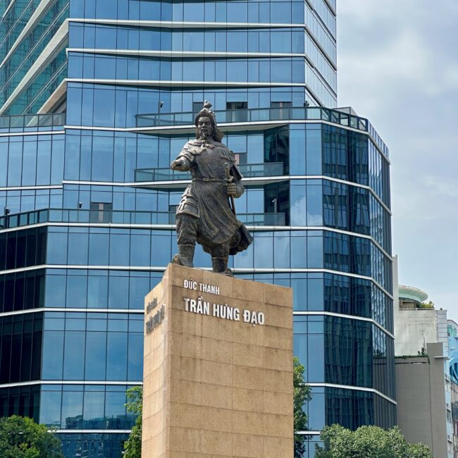 Vietnam, Ho Chi Minh Tran Hung Dao Statue