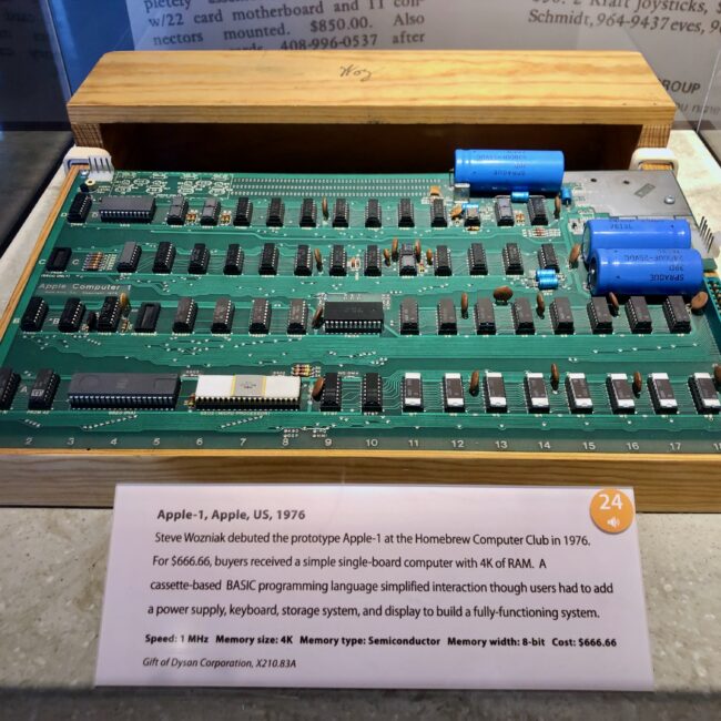 USA, Mountain View Computer History Museum