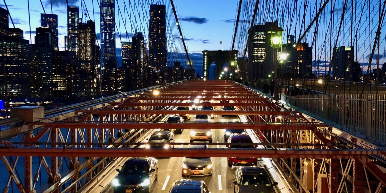 Usa, new york city brooklyn bridge
