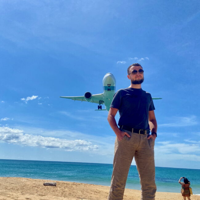 Thailand, Phuket Airport view