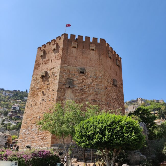 Turkey, Turkish Riviera Red Tower