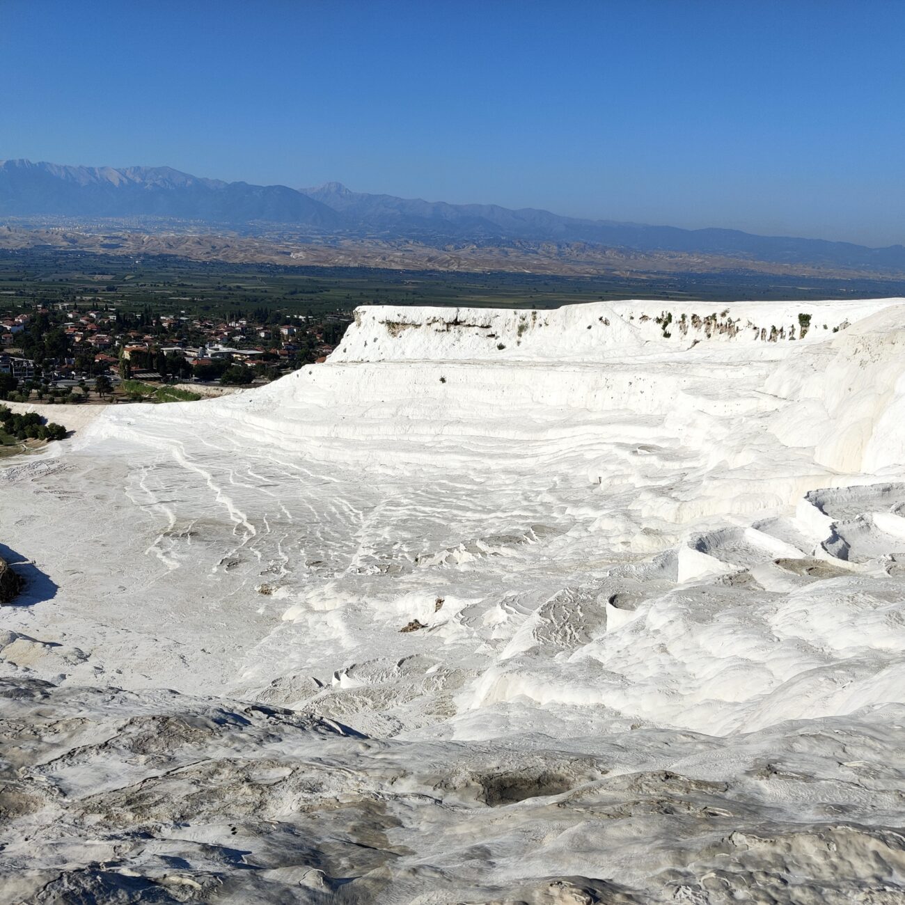 Turkey, Pamukkale Travertines of Pamukkale