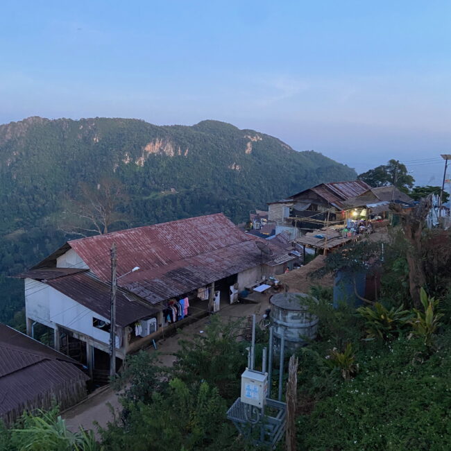 Thailand, Chiang Rai Pha hi village view point