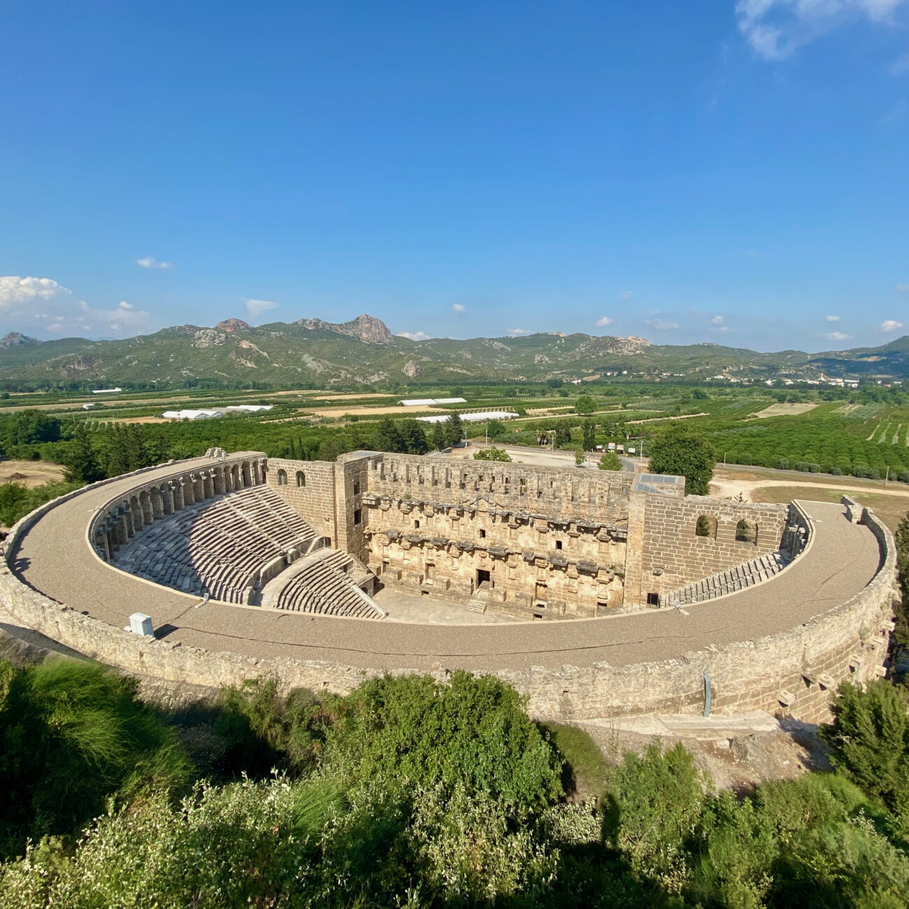 Turkey, Turkish Riviera Aspendos Theatre