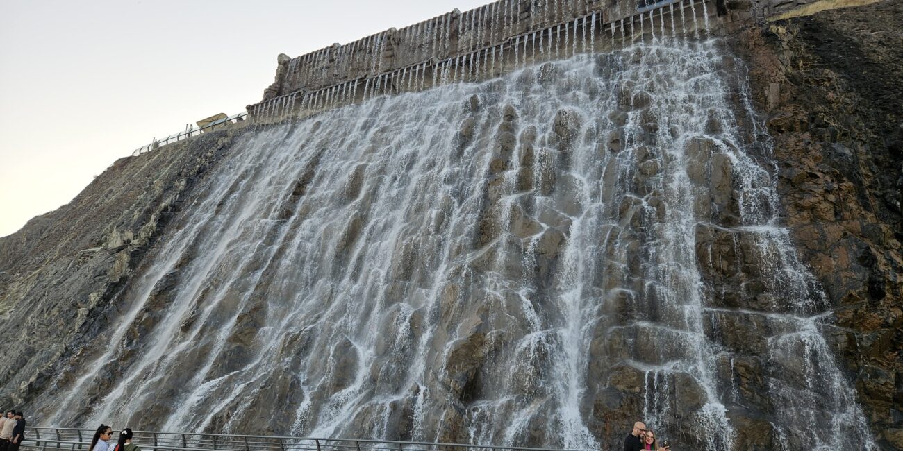UAE, Sharjah Khorfakkan Waterfalls
