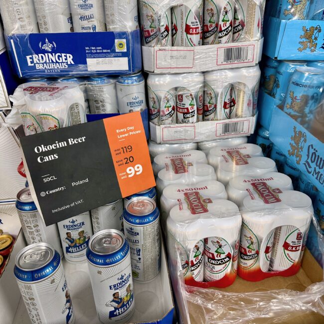 UAE, Dubai African Eastern alcohol shop