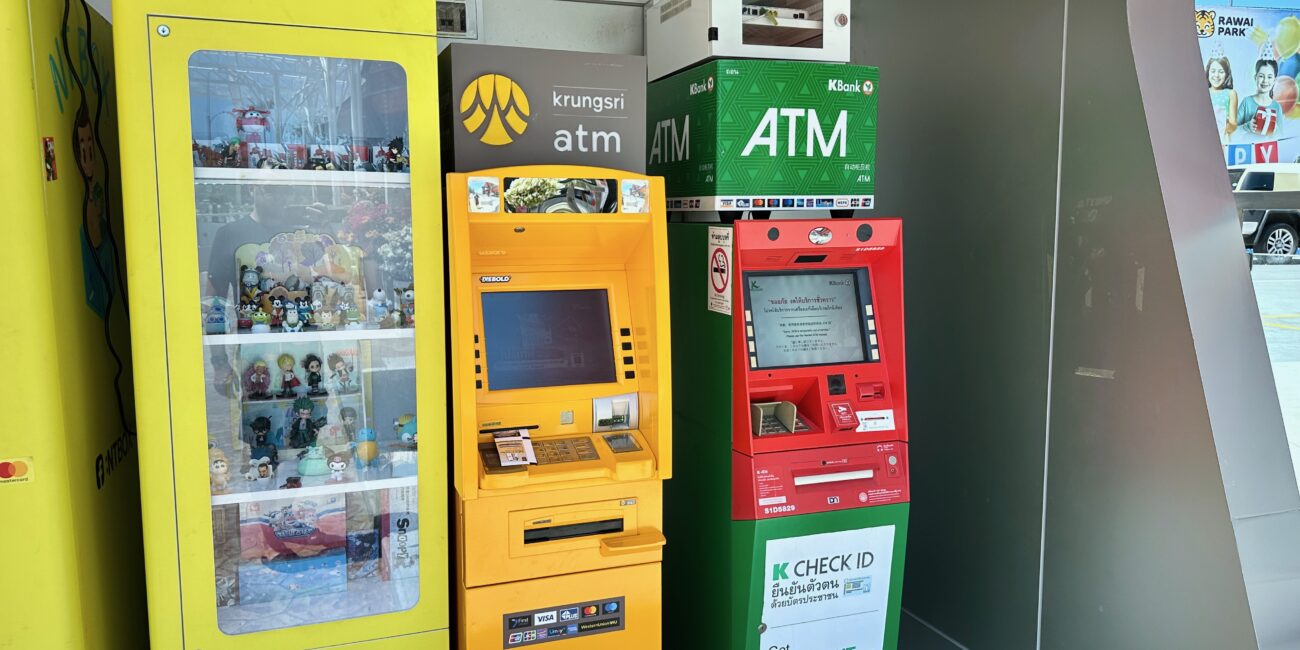 Thailand, Phuket ATMs