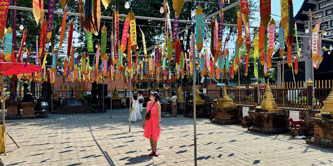 Thailand, Chiang Mai Wat Lok Moli