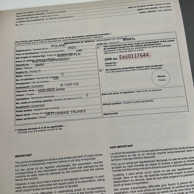 Poland, Warsaw Carnet de Passage