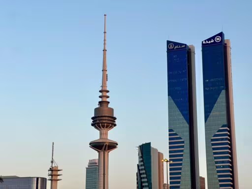 Kuwait, kuwait city view on buildings