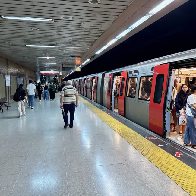 Turkey, ankara metro station