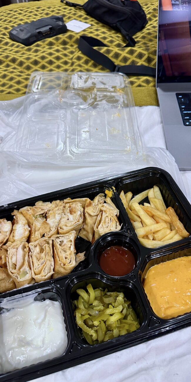 Iraq, baghdad shawarma from talabat