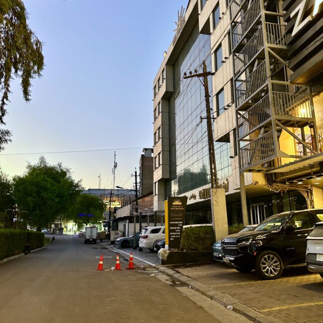 Iraq, baghdad hotel in city