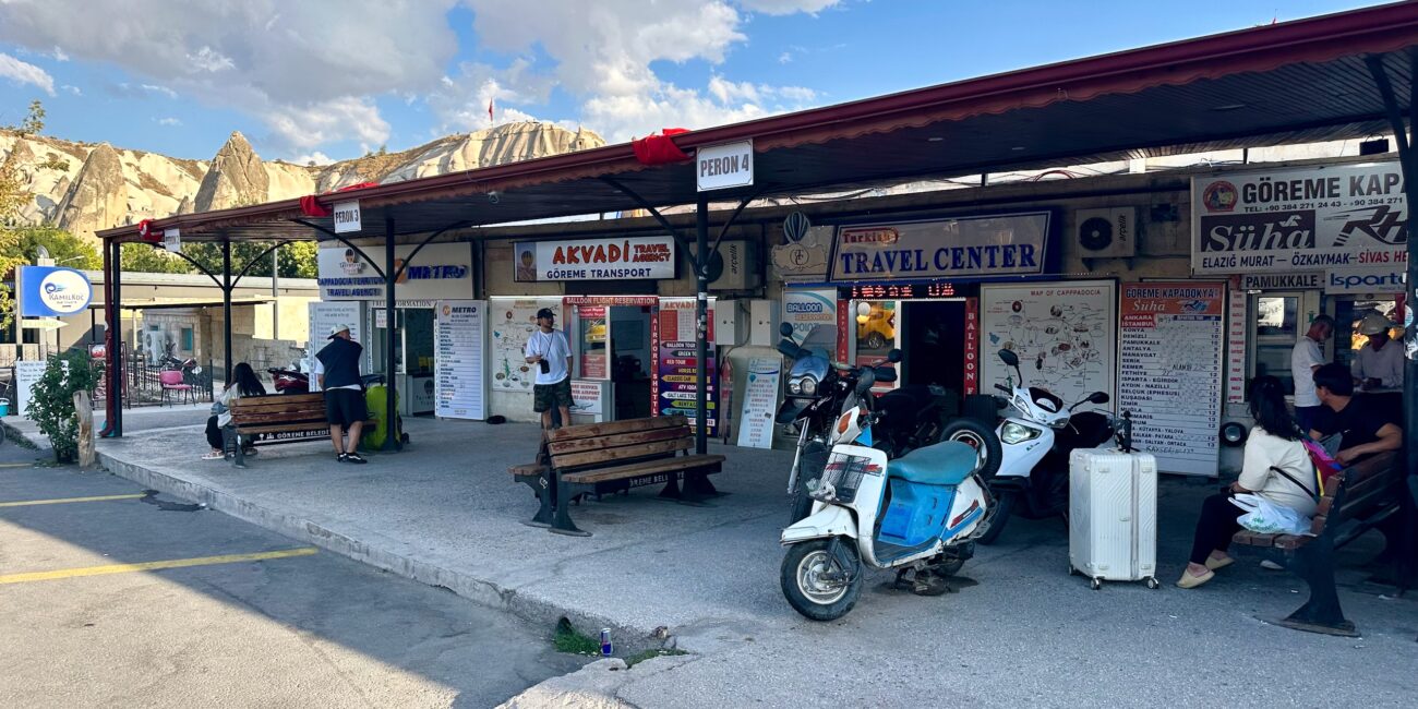 Turkey, goreme bus terminal