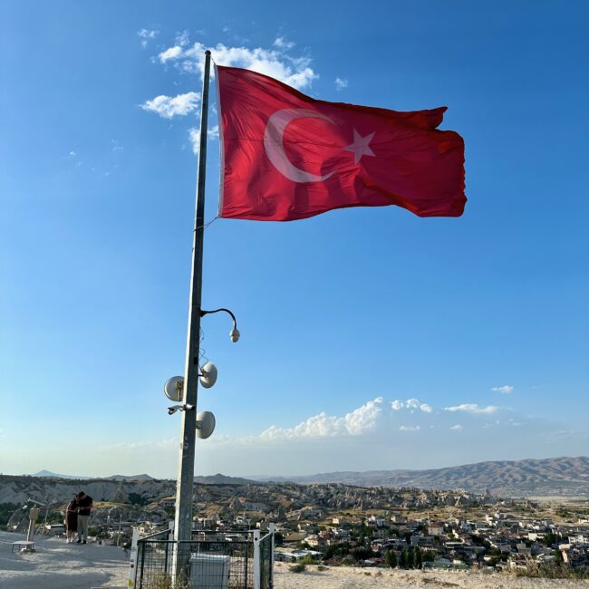 Turkey, goreme observation deck